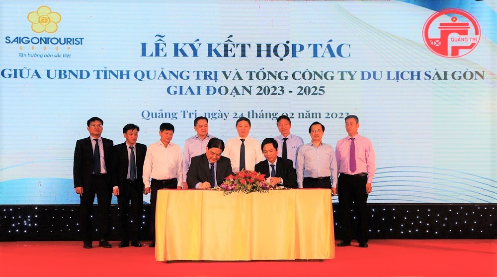 Quảng Trị ký kết phát triển du lịch với Saigontourist Group