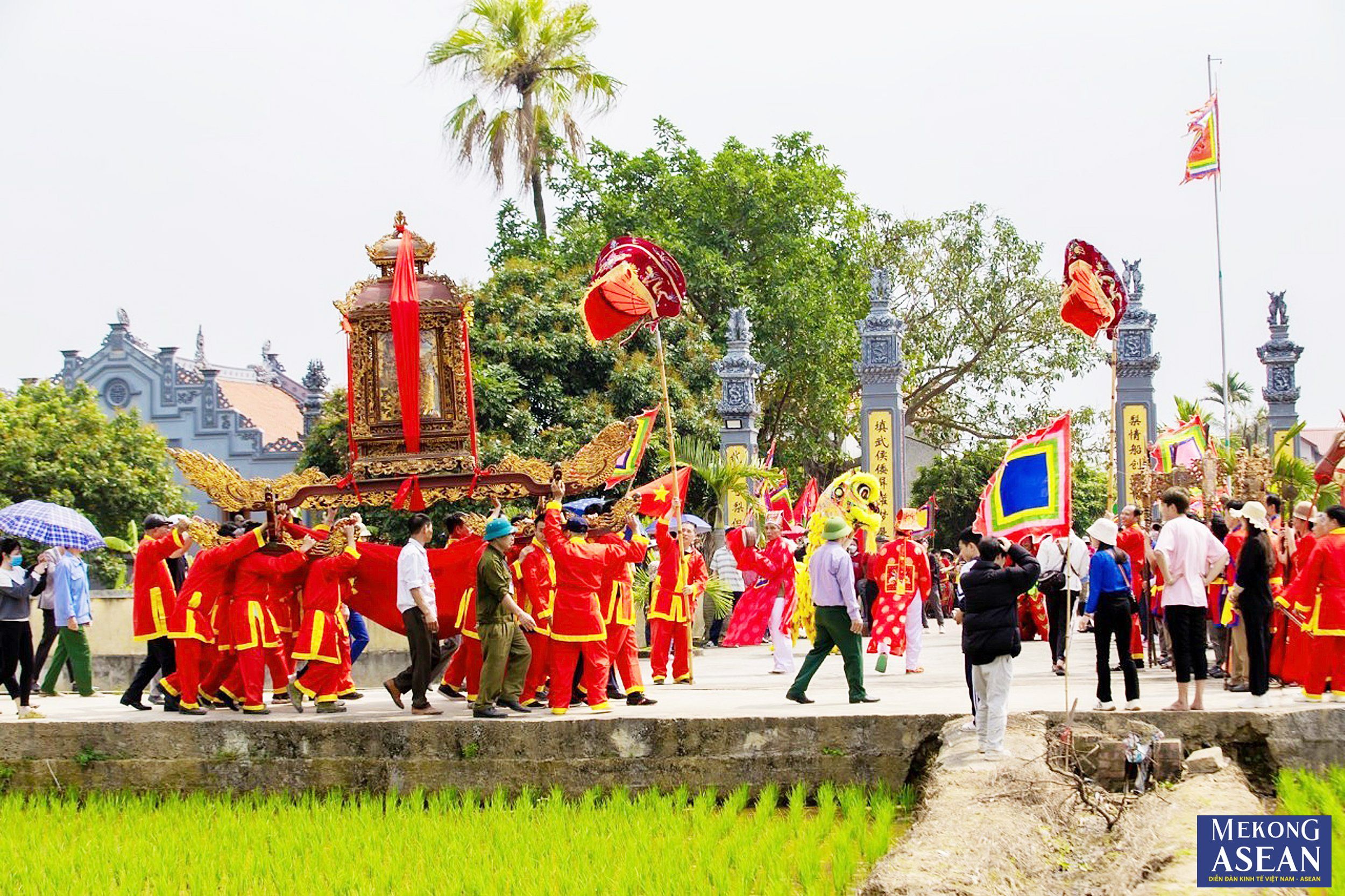 Lễ hội truyền thống đình Trịnh Xuyên năm 2024 tại Hải Dương sẽ diễn ra trong 4 ngày