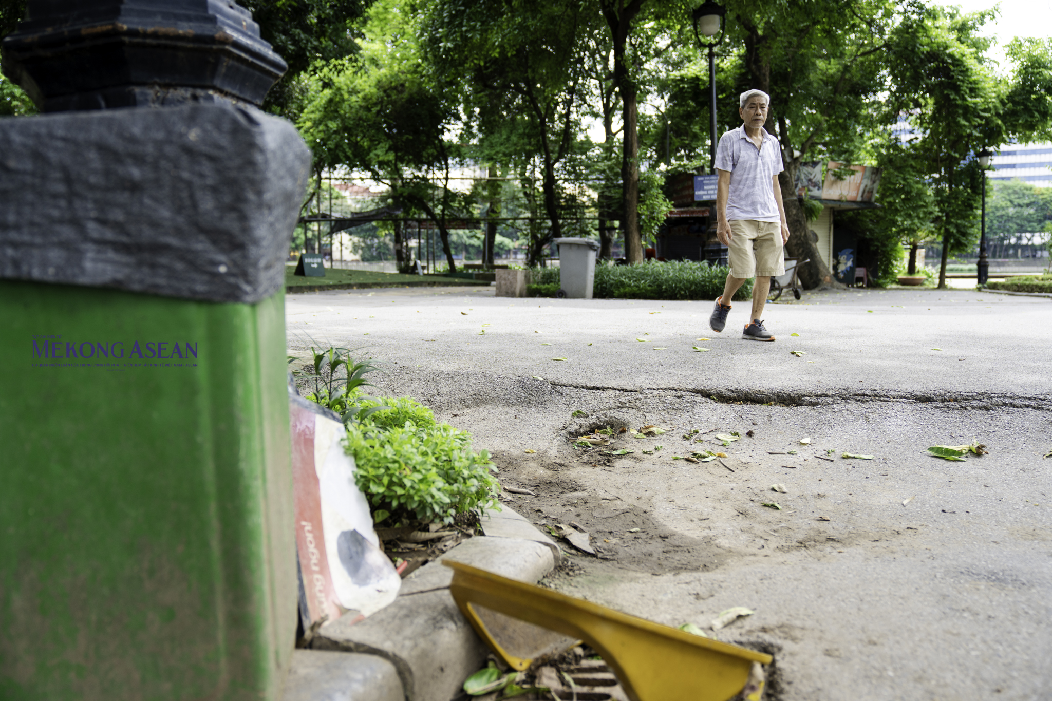 Hà Nội: Hiện trạng công viên Nghĩa Đô sắp được cải tạo