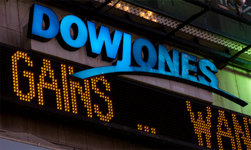 Dow Jones tăng hơn 200 điểm vào phiên giao dịch ngày 2/2. Nguồn: Internet.