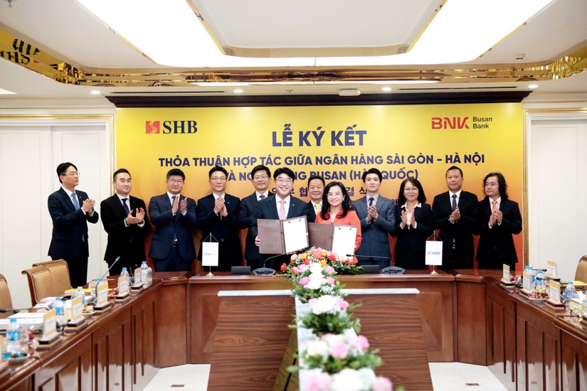 SHB hợp tác với Ngân hàng Busan đầu tư vào các thị trường tiềm năng