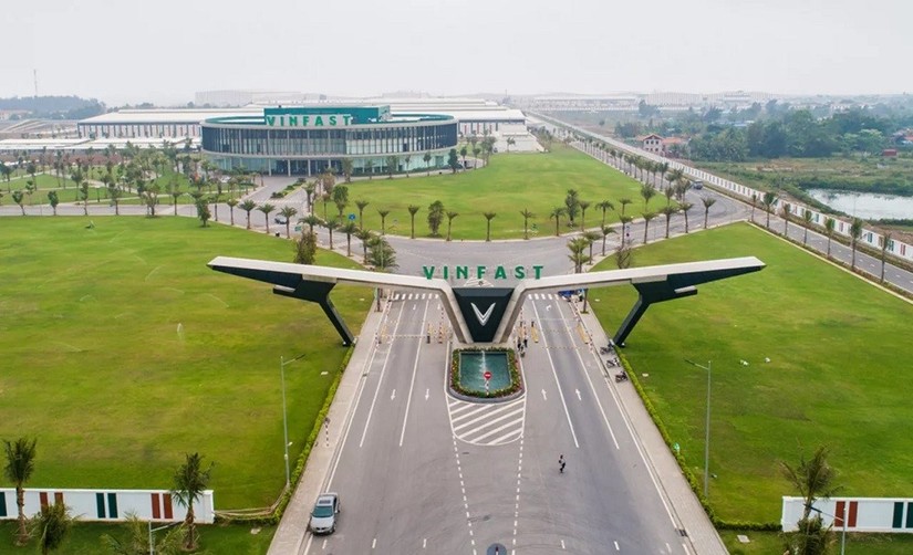 Tổ hợp VinFast tại khu kinh tế Đình Vũ - Cát Hải, Hải Phòng.