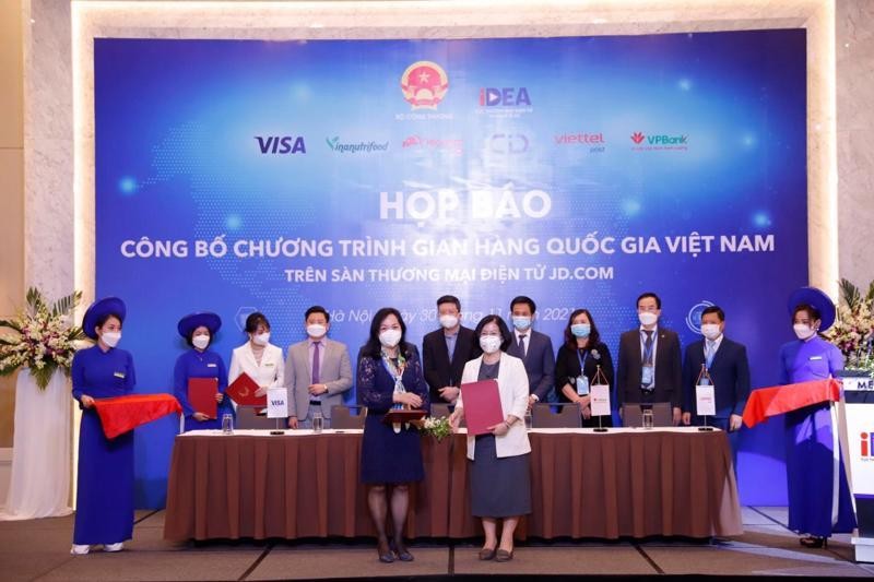 Gian hàng quốc gia Việt Nam đầu tiên có mặt trên sàn thương mại điện tử quốc tế