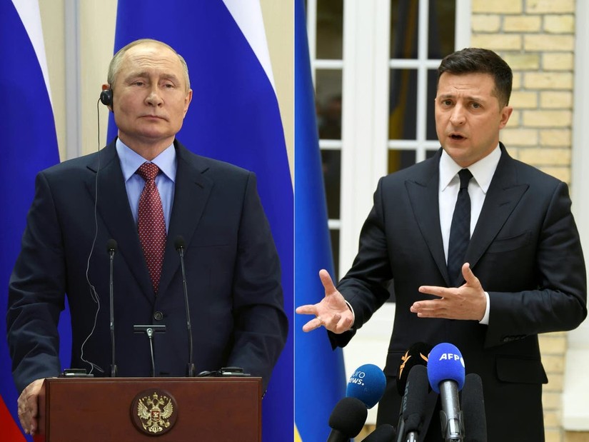 Cuộc khủng hoảng Ukraine đã mở hy vọng khi cả Nga và Ukraine đồng thời lên tiếng xác nhận hai bên đã nhất trí tiến hành đàm phán. Ảnh: AFP