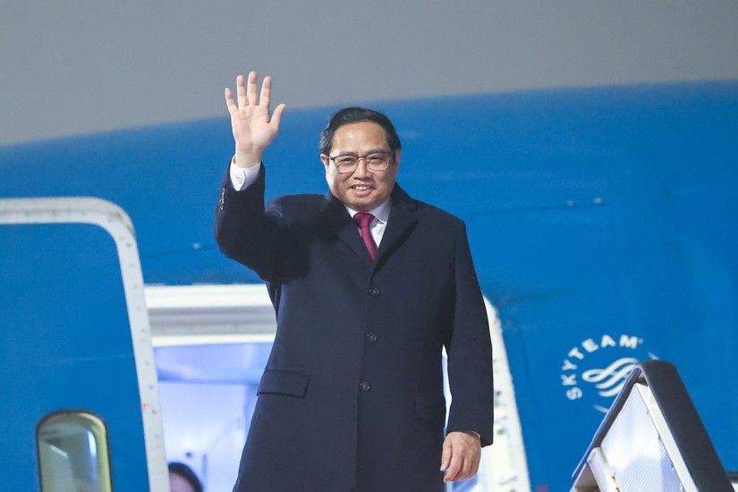 Thủ tướng Phạm Minh Chính bắt đầu chuyến thăm chính thức Hà Lan. Ảnh: VGP