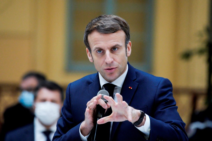  Tổng thống Pháp Emmanuel Macron. Ảnh: Reuters