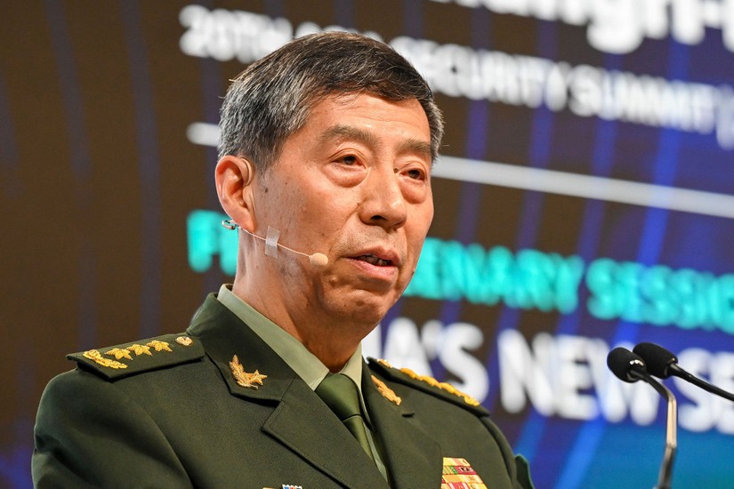 Bộ trưởng Quốc phòng Trung Quốc Lý Thượng Phúc. Ảnh: AFP