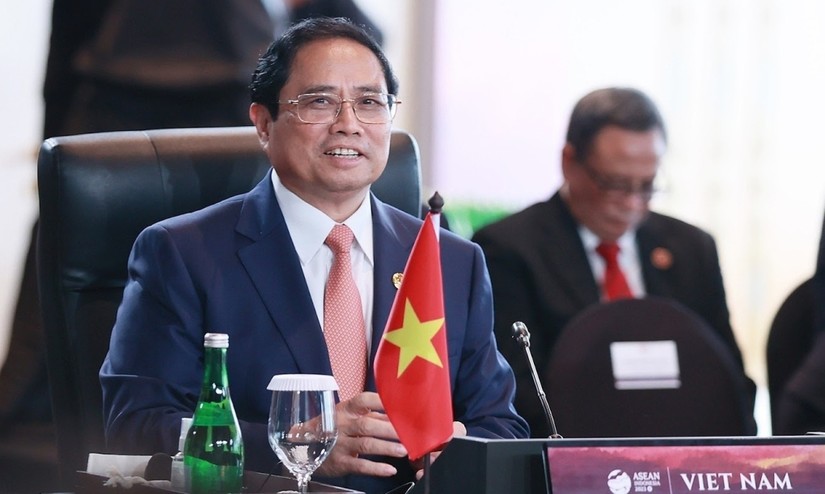 Thủ tướng Phạm Minh Chính tham dự Hội nghị Cấp cao ASEAN tại Indonesia, ngày 10/5. Ảnh: VGP