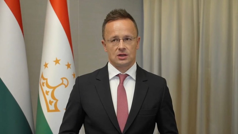 Ngoại trưởng Hungary Peter Szijjarto. Ảnh: Facebook/Szijjártó Péter