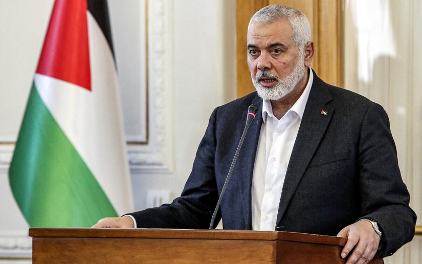 Lãnh đạo Hamas Ismail Haniyeh. Ảnh: AFP