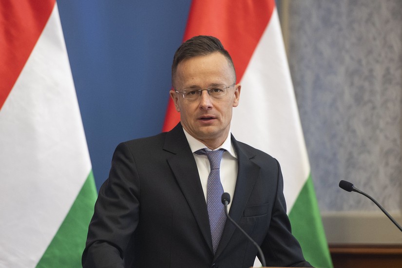 Ngoại trưởng Hungary Peter Szijjarto. Ảnh: MTI