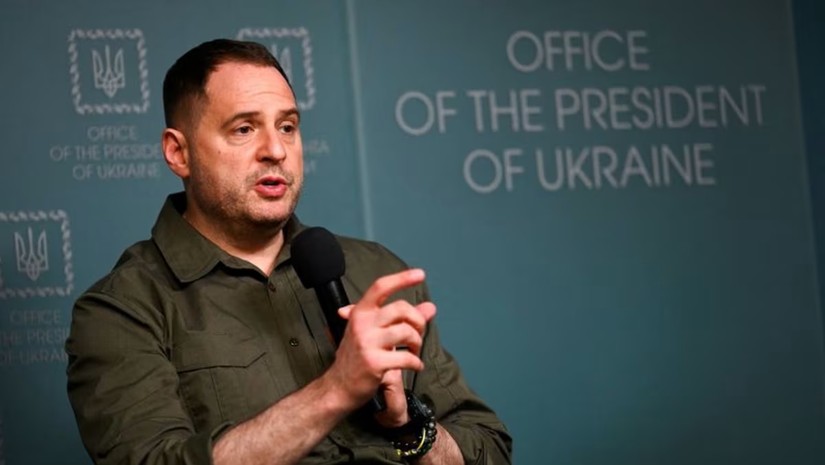 Ông Andriy Yermak – người đứng đầu Văn phòng Tổng thống Ukraine. Ảnh: Reuters 