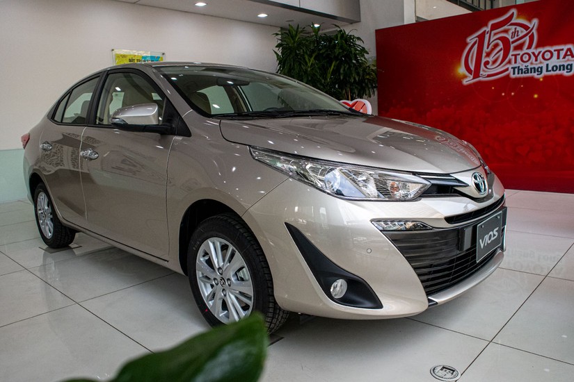 Toyota Vios được tìm kiếm nhiều nhất trong 3 tháng đầu năm 2024. Ảnh: Oto.com.vn.