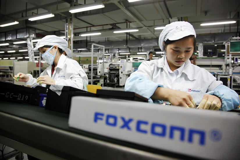 Foxconn đạt doanh thu kỷ lục trong tháng 4