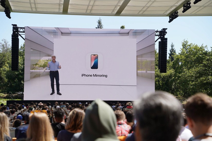 Sự kiện Worldwide Developers Conference 2024 của Apple diễn ra từ ngày 10-14/6 (theo giờ Mỹ) tại trụ sở Cupertino, California (Mỹ). Ảnh: Theo The Verge.