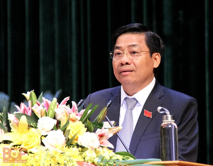 Ông Dương Văn Thái là Trưởng đoàn đại biểu Quốc hội tỉnh Bắc Giang.