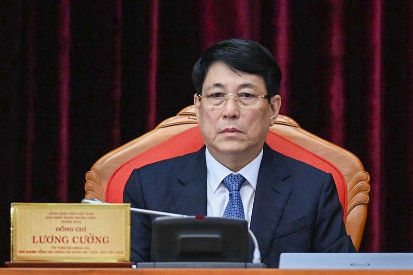 Đại tướng Lương Cường giữ chức vụ Thường trực Ban Bí thư. Ảnh: VGP