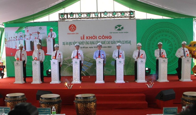 Lễ khởi công dự án của Xuân Thiện tại tỉnh Đăk Lăk 