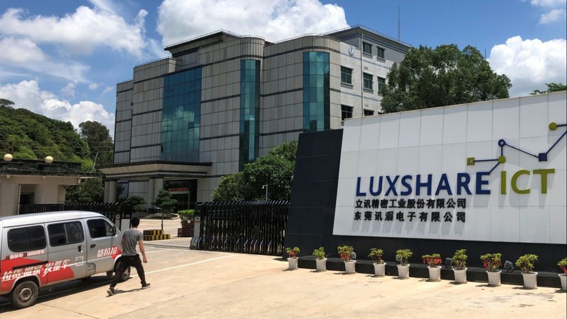Một nhà máy của Luxshare tại Quảng Đông, Trung Quốc. Ảnh: Nikkei Asia