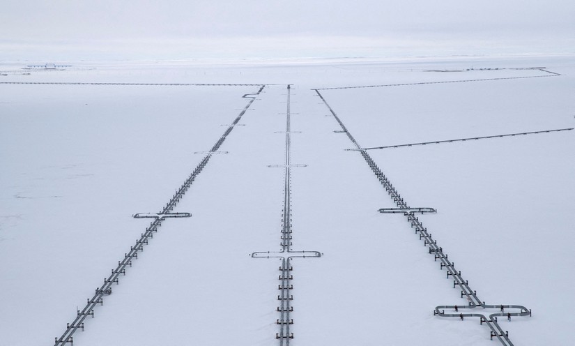 Đường ống Yamal dẫn khí đốt từ Nga tới châu Âu. Ảnh: Reuters