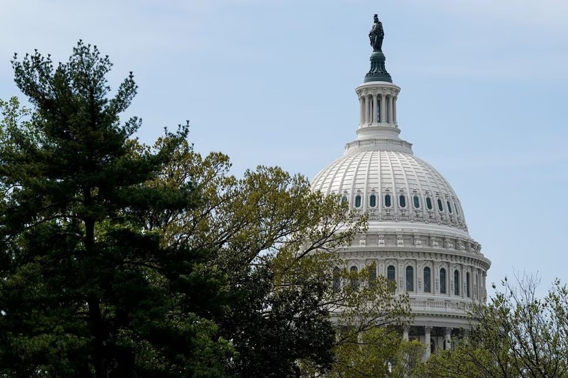 Điện Capitol - tòa nhà của Quốc hội Mỹ tại Washington. Ảnh: Reuters