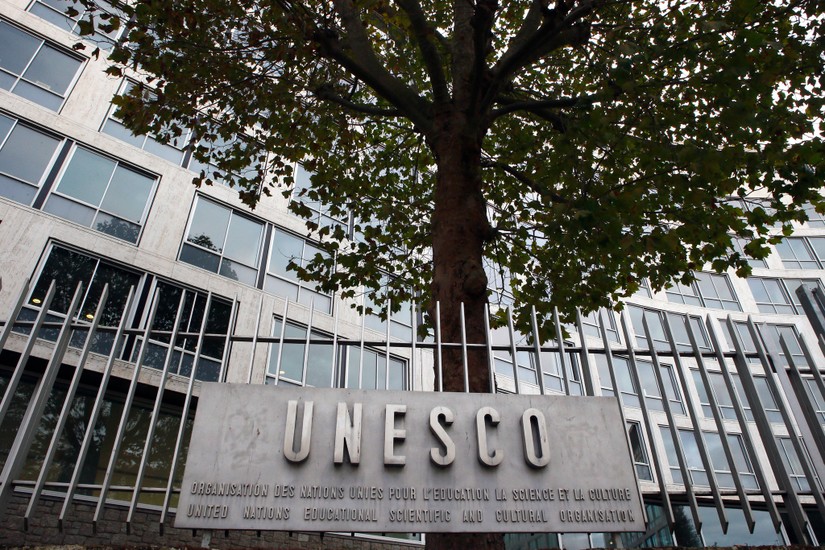 Trụ sở của UNESCO tại Paris, Pháp. Ảnh: AP