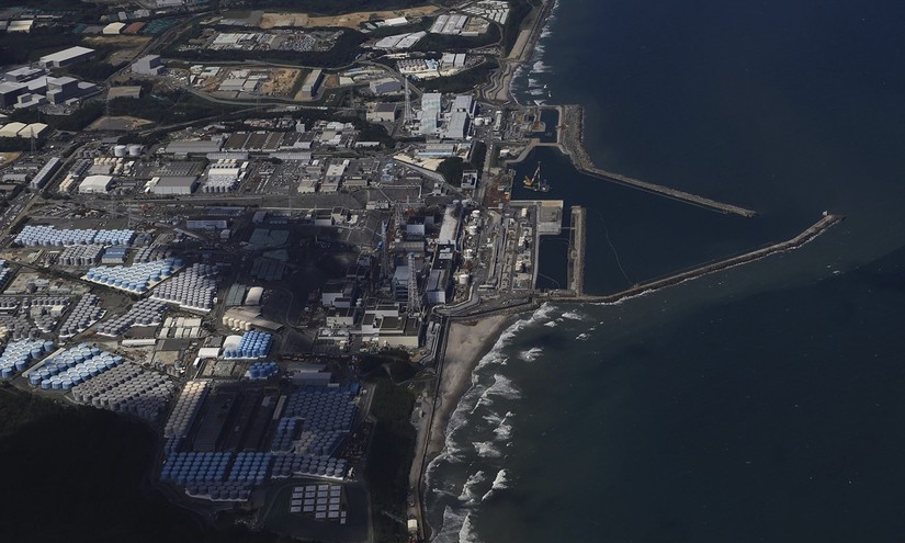 Quang cảnh nhà máy điện hạt nhân Fukushima. Ảnh: VCG