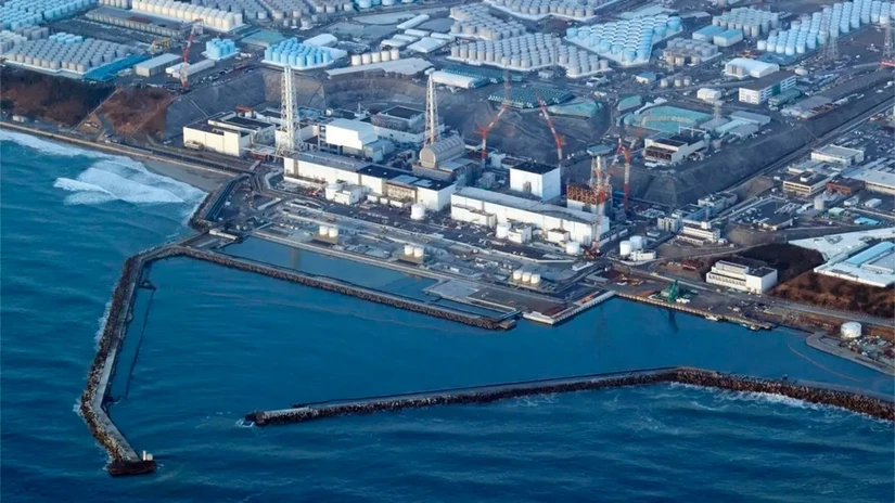 Nhà máy điện hạt nhân Fukushima Daiichi. Ảnh: AP