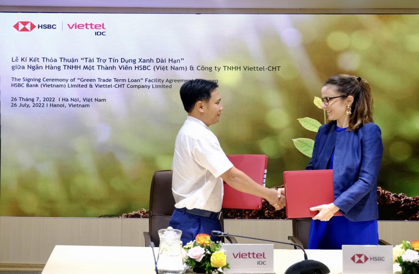 HSBC Việt Nam hợp tác cùng Viettel trong dự án trung tâm dữ liệu bền vững