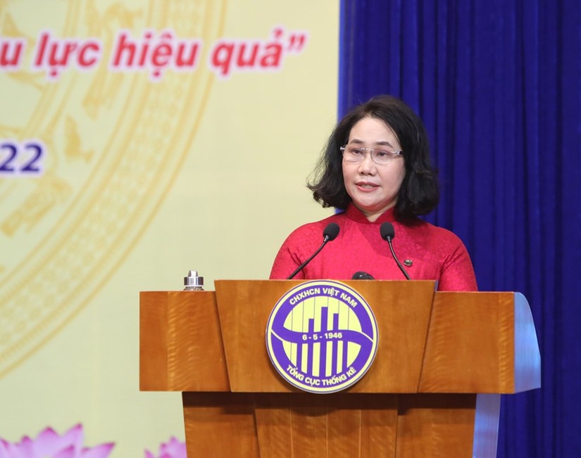 Bà Nguyễn Thị Hương - Tổng cục trưởng Tổng cục Thống kê 