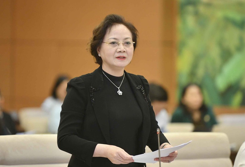 Bộ trưởng Nội vụ Phạm Thị Thanh Trà - Ảnh: quochoi.vn