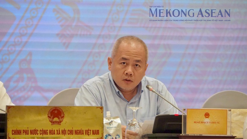 Thứ trưởng Bộ Kế hoạch & Đầu tư Đỗ Thành Trung. Ảnh: Đinh Nhung - Mekong ASEAN.